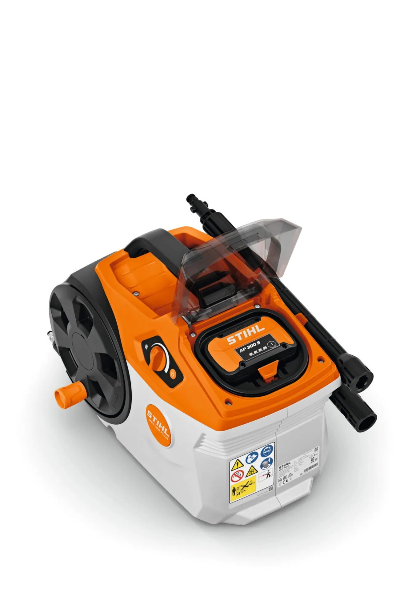  STIHL REA 100 PLUS AP Akkumulátoros nagynyomású mosó (AP 30 akkumulátorral és AL 101 töltővel)