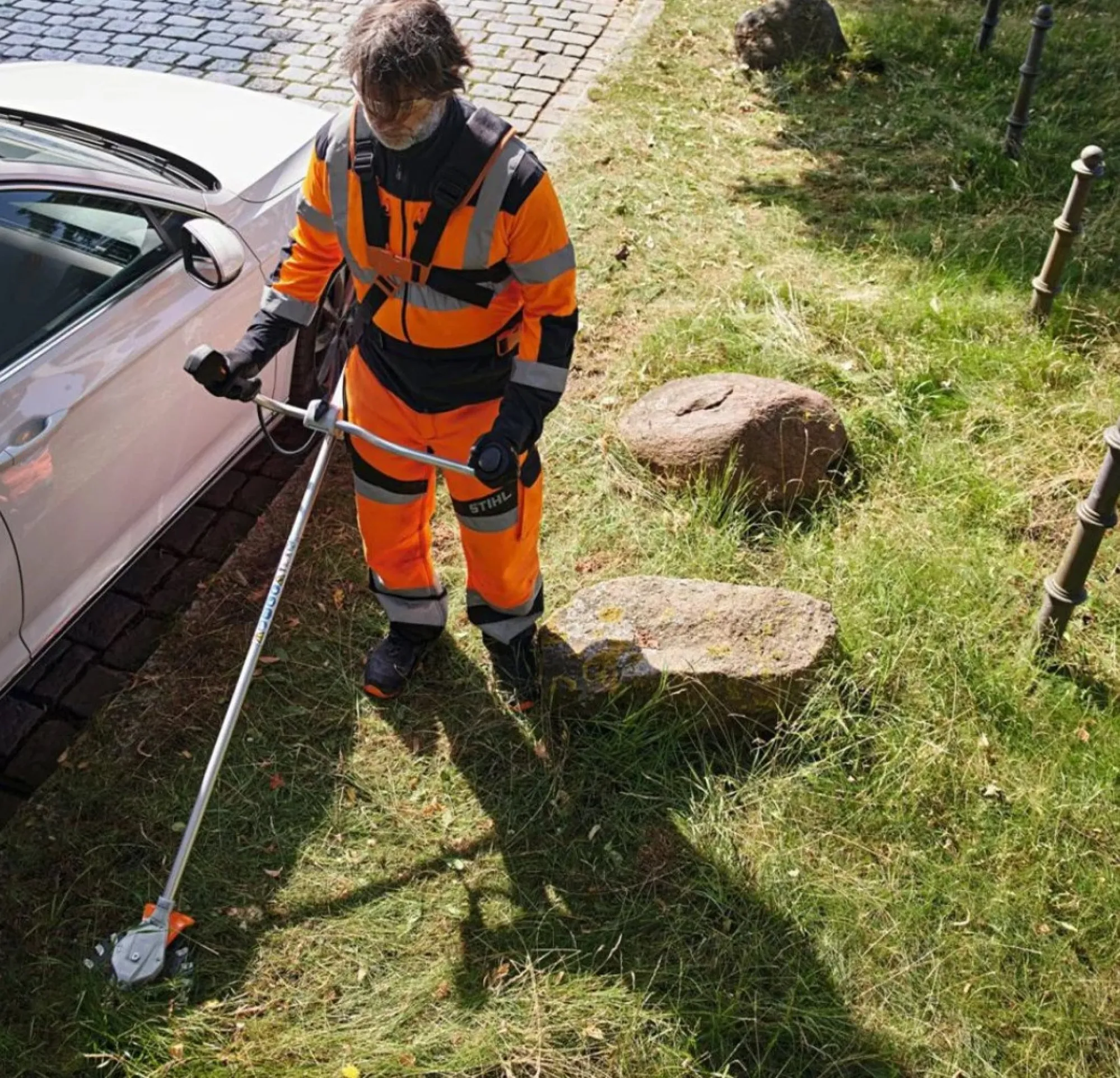 STIHL RGA 140 AP Akkumulátoros gyomeltávolító (Akku és töltő nélkül)