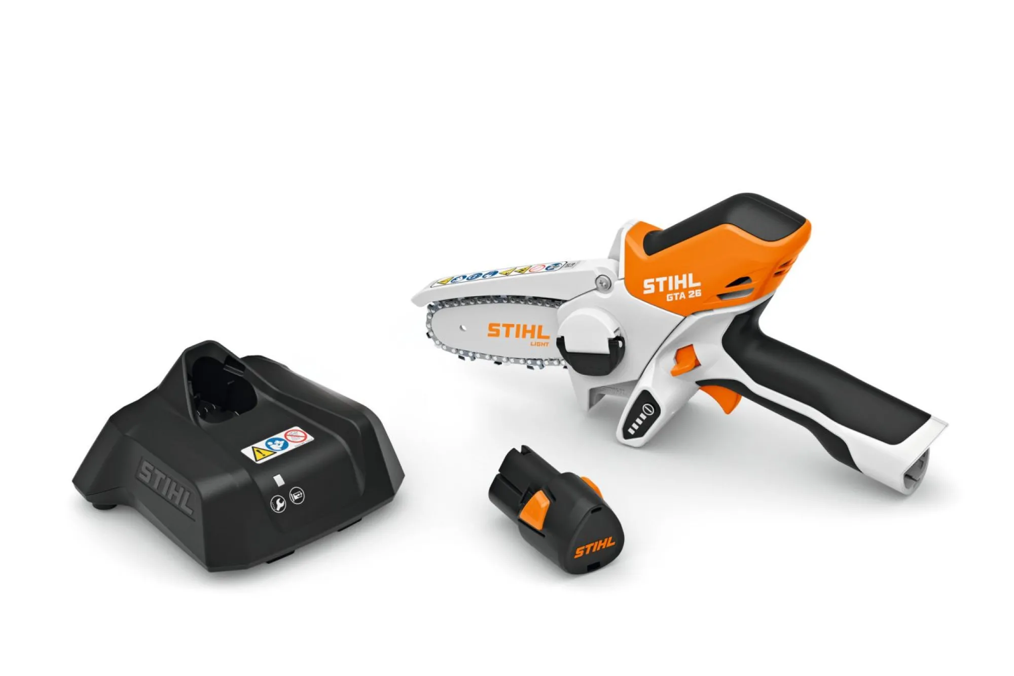 STIHL GTA 26 akkumulátoros ágvágó (AS 2 akkumulátor és AL 1 töltő)
