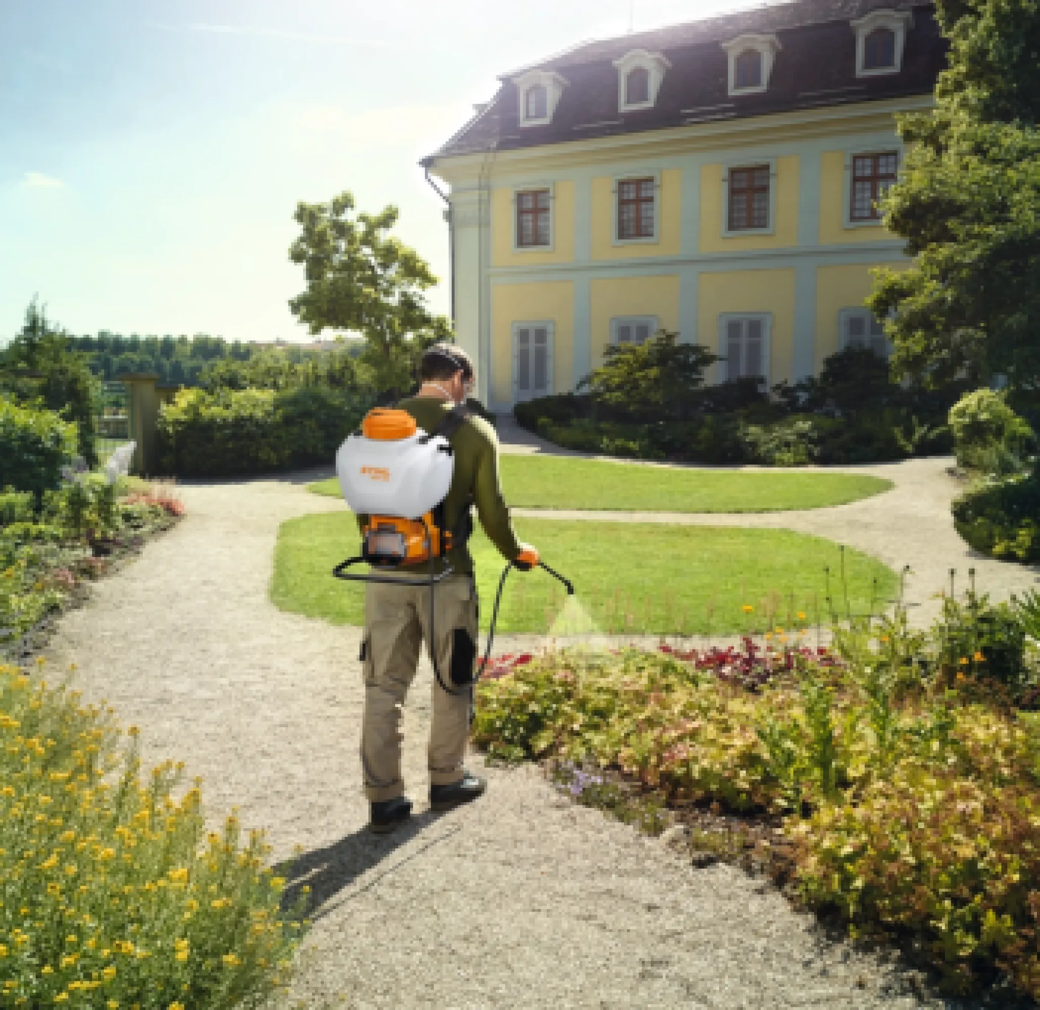 STIHL SGA 60 akkumulátoros permetezőgép (akkumulátor és töltő nélkül) 15 liter