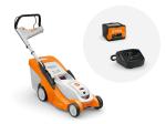 STIHL RMA 239 C Akkumulátoros fűnyíró Szett (AK 20 akkuval és AL 101 töltővel) és ajándék AK 20 akkumulátor