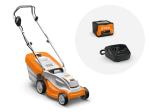 STIHL RMA 235 Akkumulátoros fűnyíró (AK 20 akkuval és AL 101 töltővel) és ajándék AK20 akkumulátor