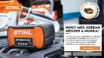 STIHL MSA 300 Akkumulátoros láncfűrész és 2db AP 500S akkumulátor 