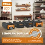 STIHL AP 200 S akkumulátor + 1 db ajándék