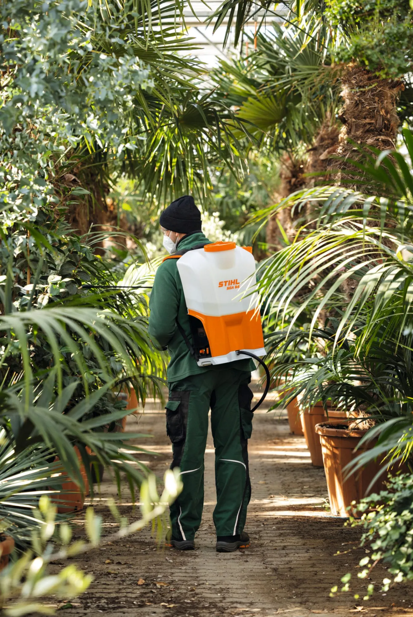 STIHL SGA 85 AP Akkumulátoros permetezőgép (AP 30 akkumulátorral és AL 101 töltővel)