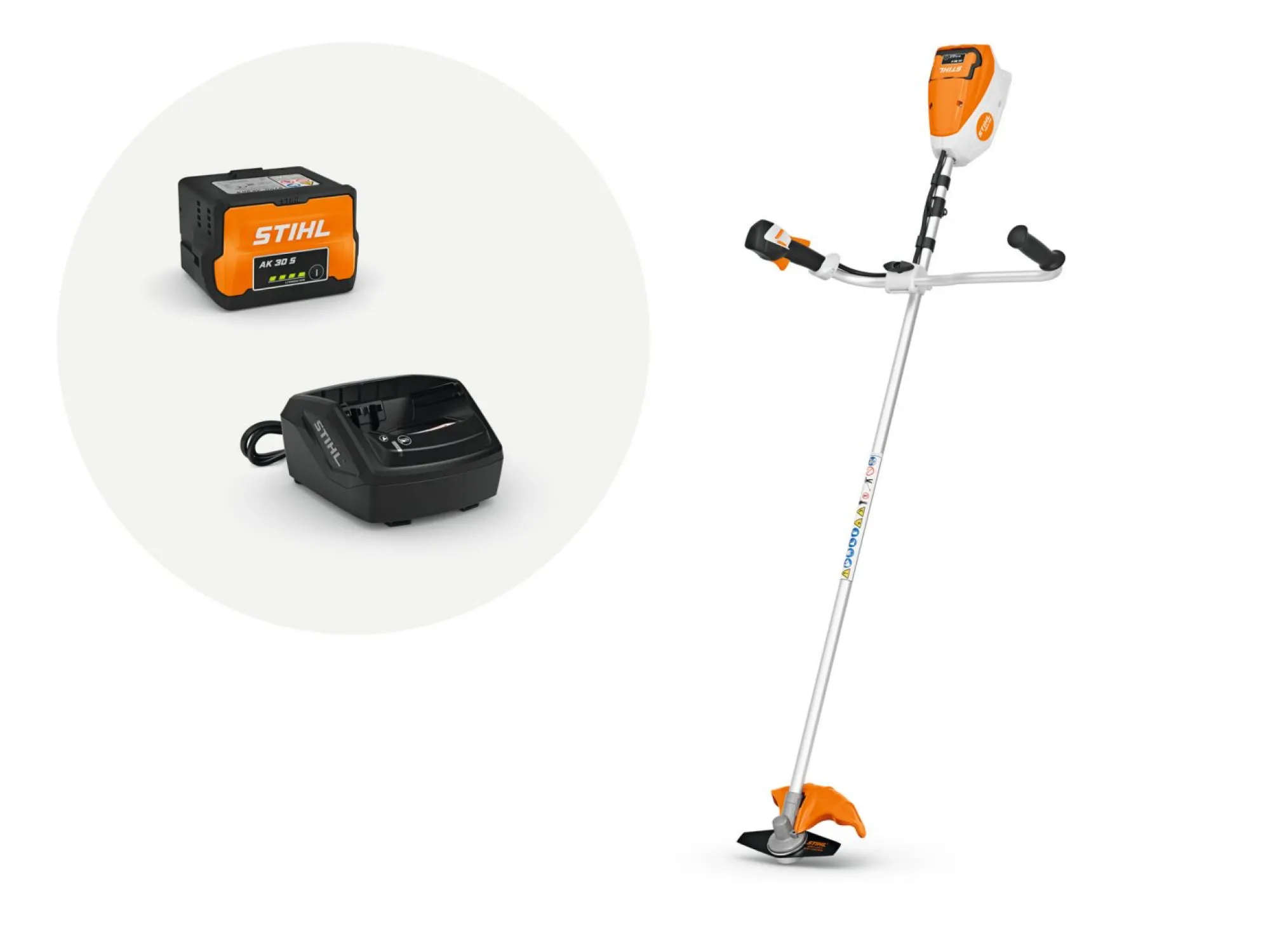 STIHL FSA 80 AK Akkumulátoros szegélynyíró (AK 30 akkuval és AL 101 töltővel)