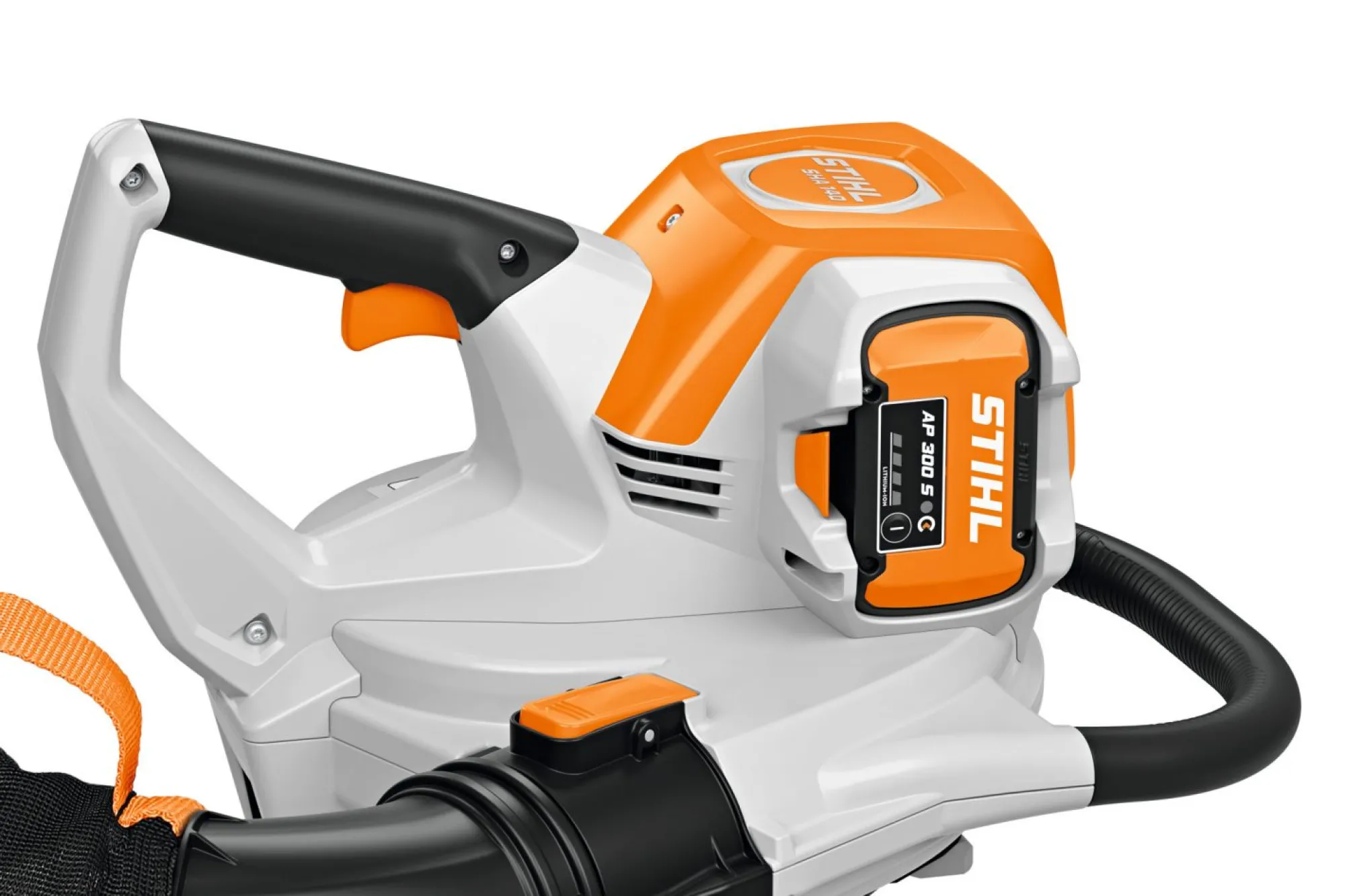 STIHL SHA 140 AP Akkumulátoros szívó-szecskázó gép (AP 30 akkumulátorral és AL 101 töltővel)